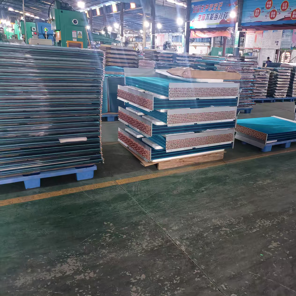 New Copper Plate Heat Exchangers for Farms Construction Industrial Evaporator Coils