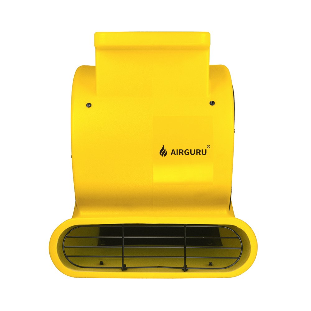 Airguru Air Mover 1/2 Hp 2200CFM Carpet Blower Dryer Portable Floor Fan With 3 Blowing Angles for Cooling and Ventilating