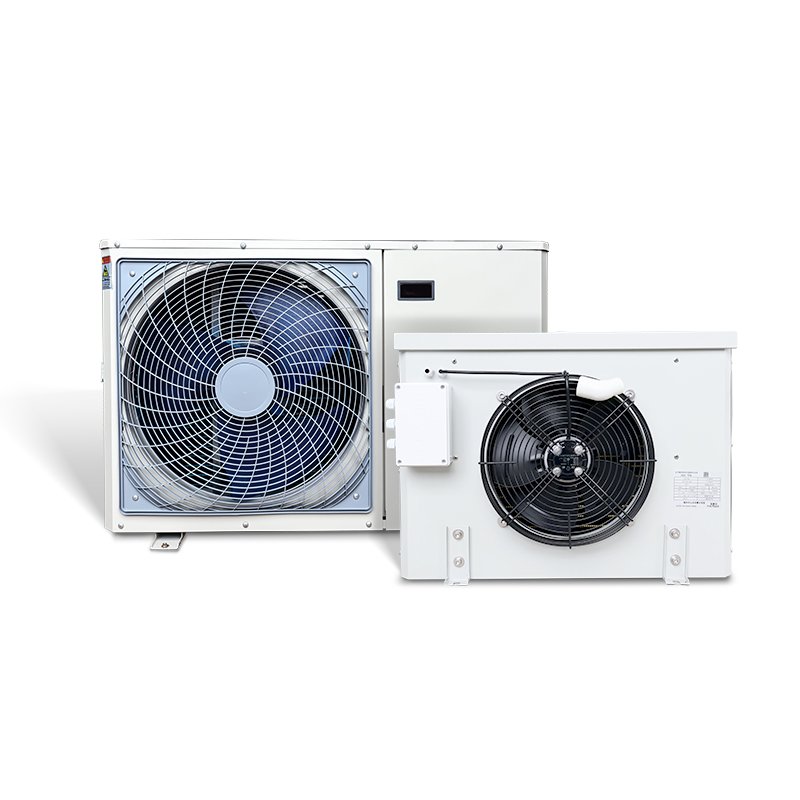 Energy Conservation Low Temperature Cold Room Condensing Unit Air Cooled Walk in Freezer Room Condenser 1hp Industrial Freezer