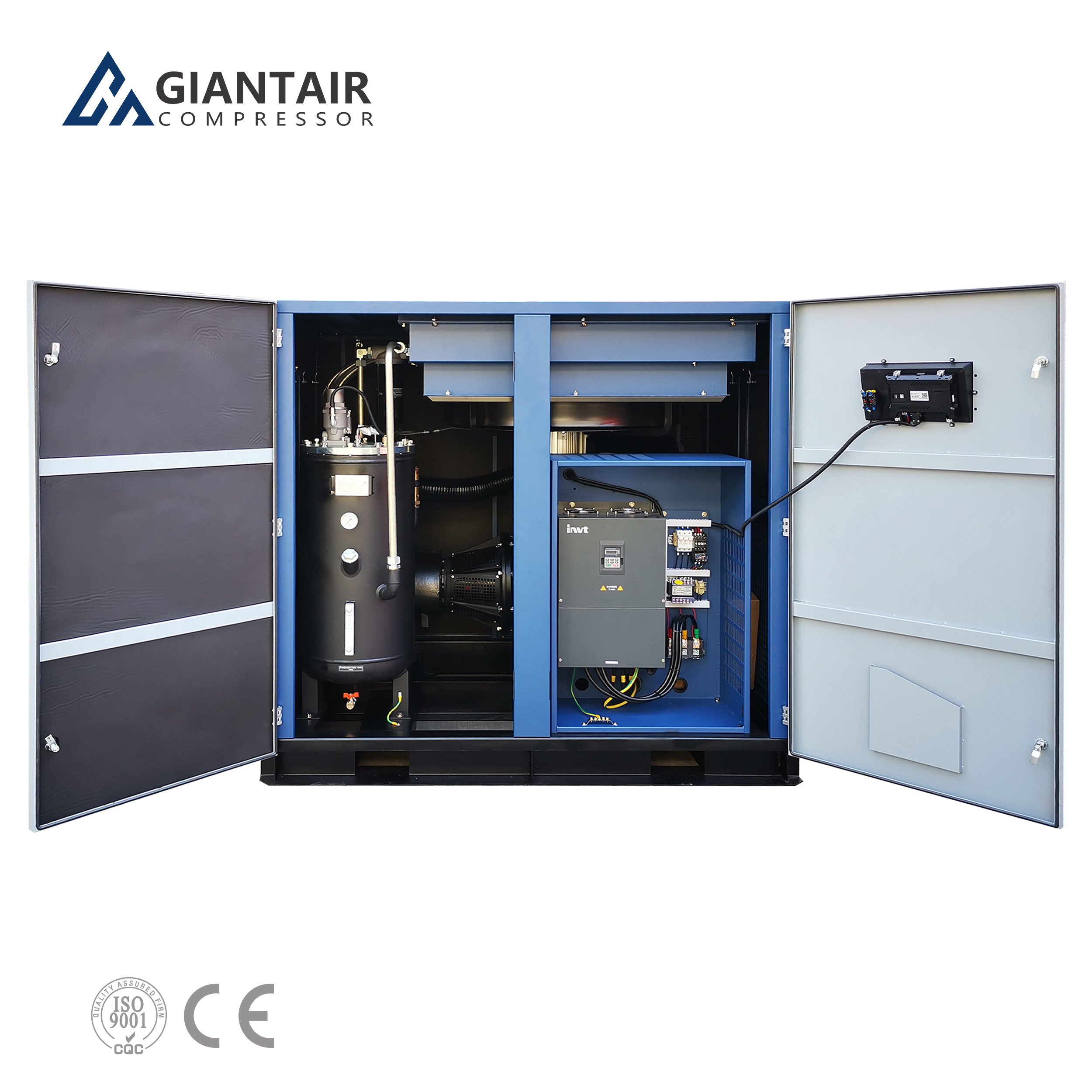 GIANTAIR International Standard Air Compressor Industrial Rotary Screw Air Compressor Air-compressors