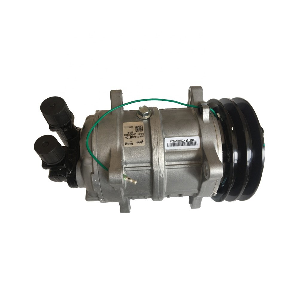 QP16 TM16 Chinese Supplies DC12v 24volt A/C Compressor for Bus Refrigerated Units
