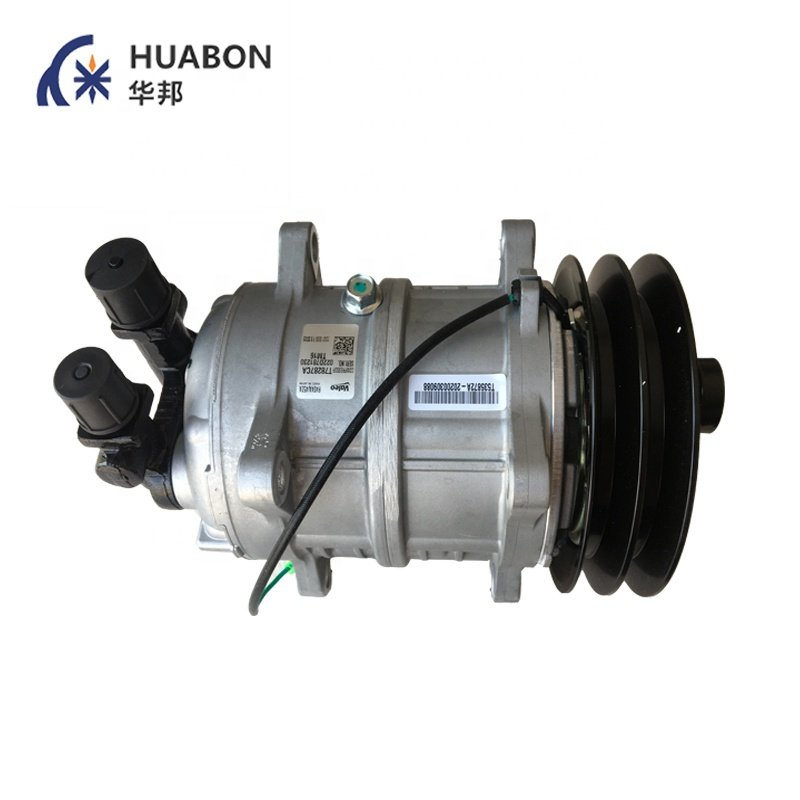 QP16 TM16 Chinese Supplies DC12v 24volt A/C Compressor for Bus Refrigerated Units