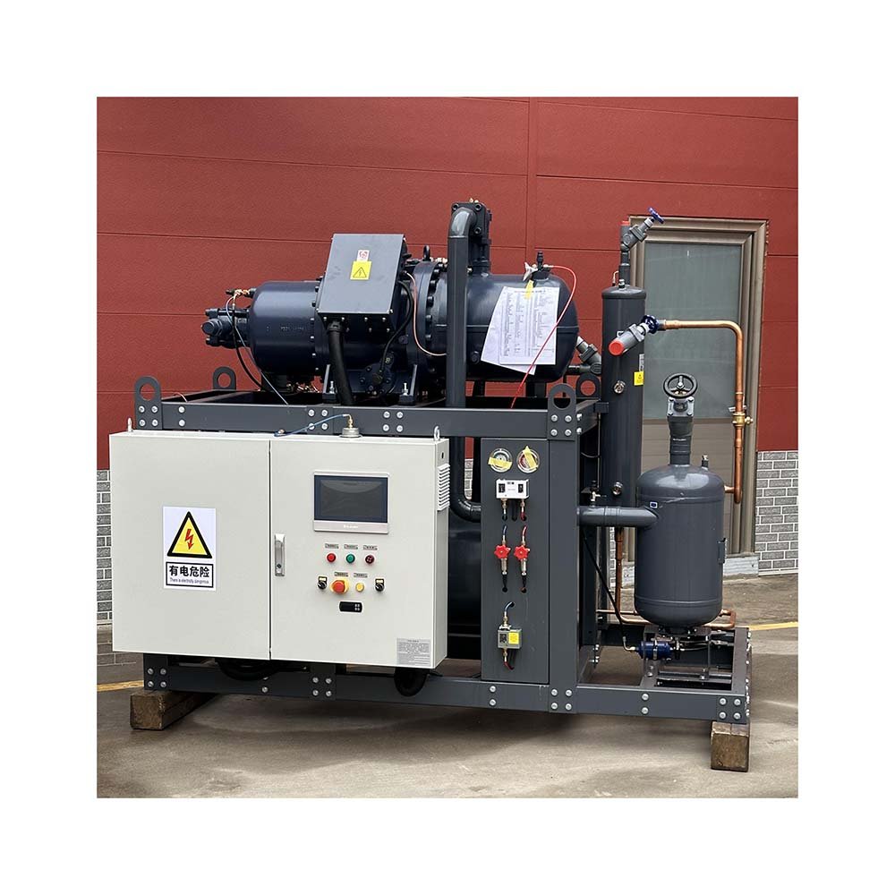 180hp Screw Compressor Air-cooled Evaporative Condenser Freezer Room Condensing Unit