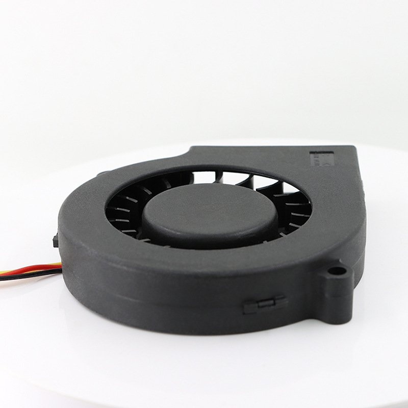 CoolCox 7515 Dc Small Brushless Blower Fan,75x77x16mm 5v 12v 24v Cooling Fan,air Cooler Heatsink Suitable for Icebox,projector