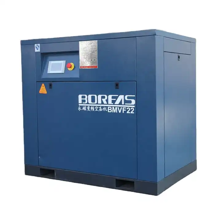 OEM General Industrial 30hp Low Noise 22kw Variable Speed Rotary Screw air Compressor BMVF22