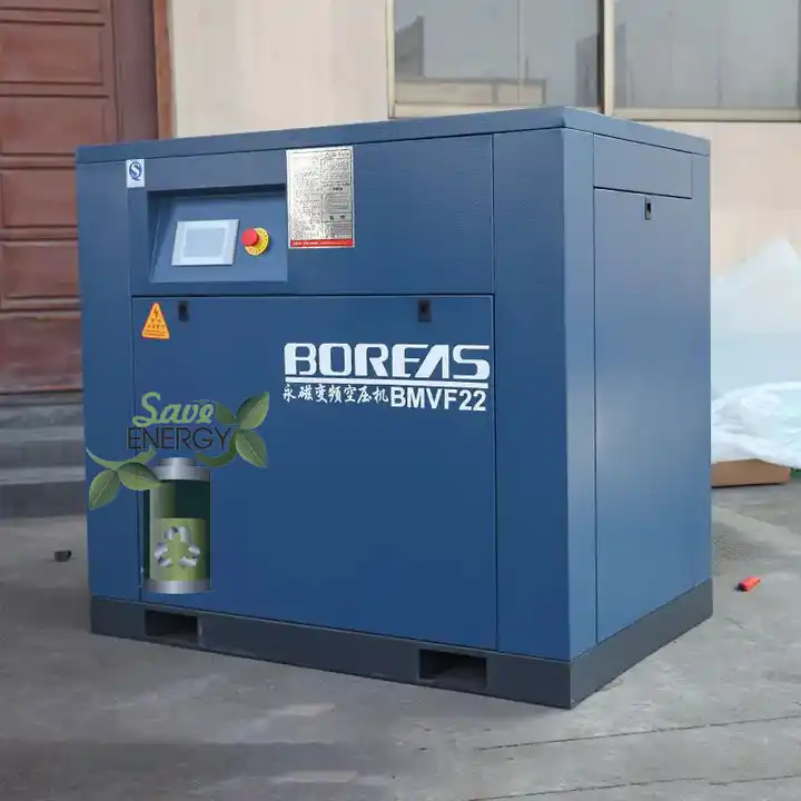 OEM General Industrial 30hp Low Noise 22kw Variable Speed Rotary Screw air Compressor BMVF22