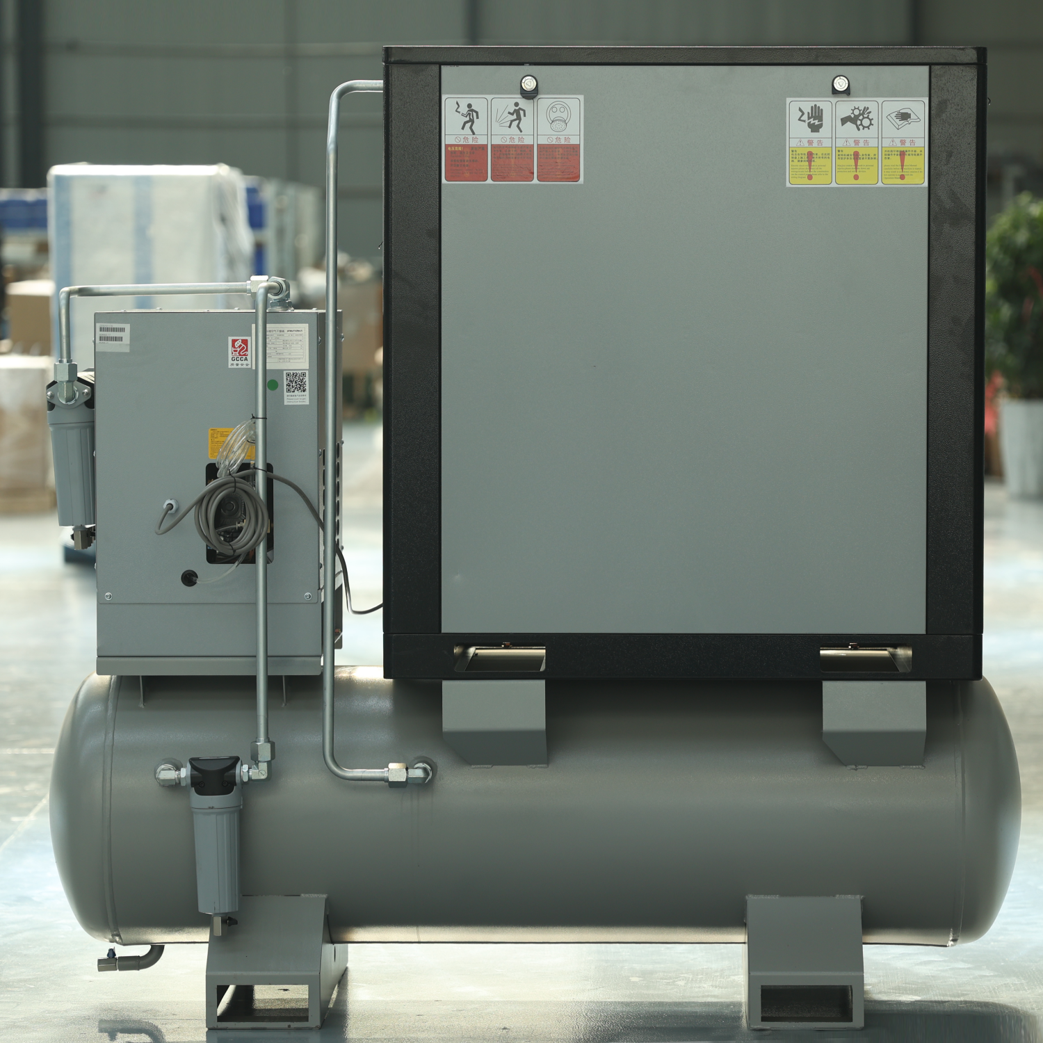 5.5Kw 7.5Kw 5Hp 6Hp 7.5Hp 10Hp 220V 50Hz 60Hz Single Phase Rotary Heavy Duty Screw Air Compressor