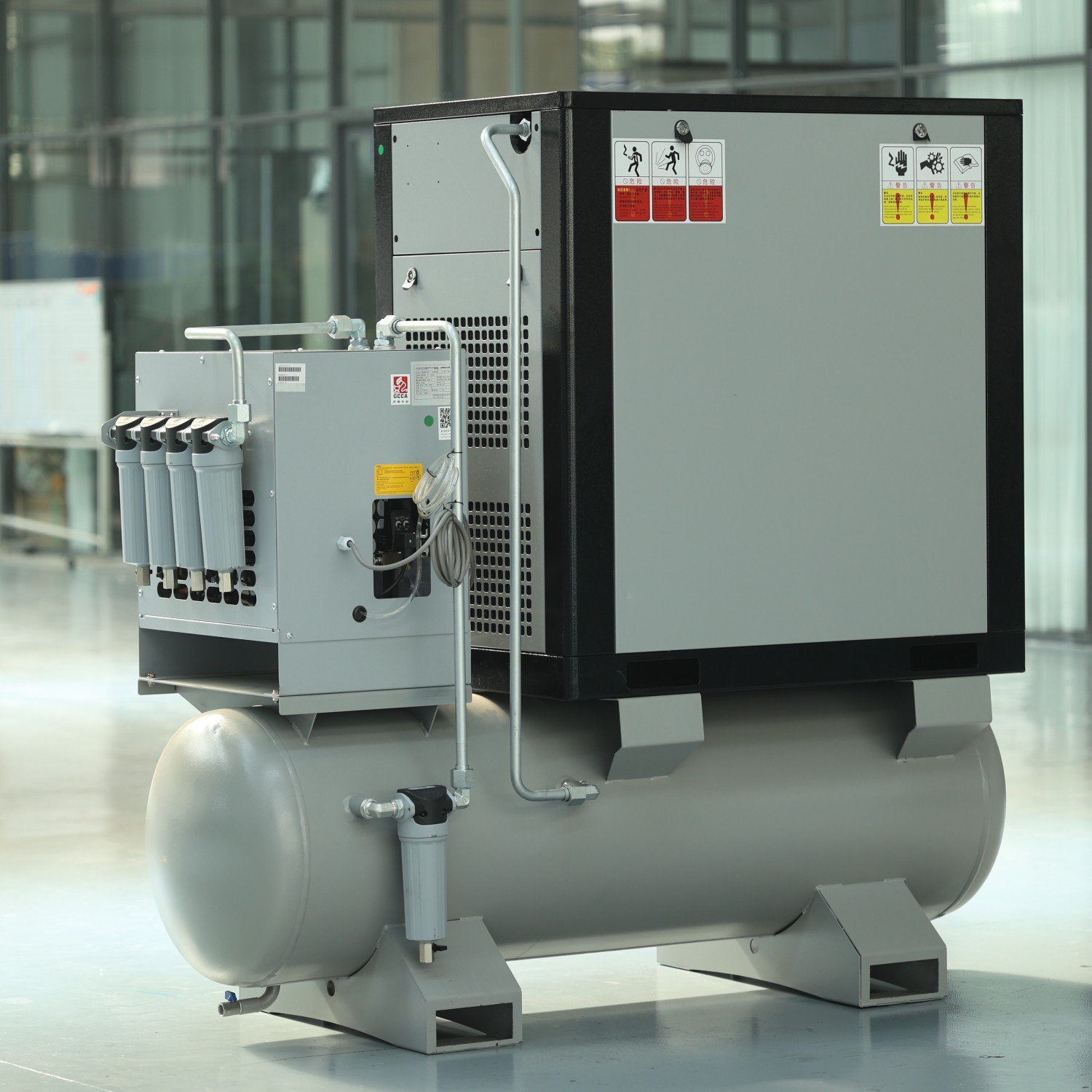 5.5Kw 7.5Kw 5Hp 6Hp 7.5Hp 10Hp 220V 50Hz 60Hz Single Phase Rotary Heavy Duty Screw Air Compressor
