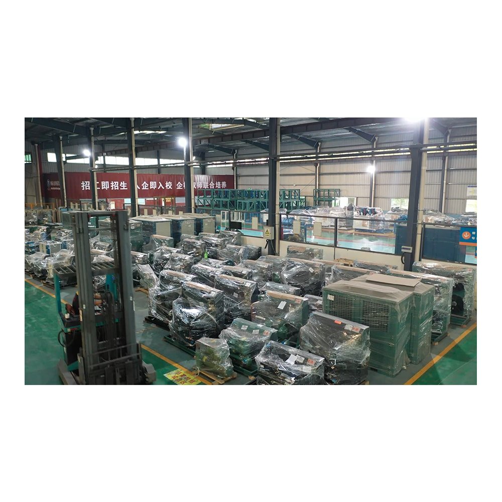 Heleng 100HP Widely Used Low Operational Cost Price Screw Water Source Heat Pump Compressor Condensing Unit for Cold Room
