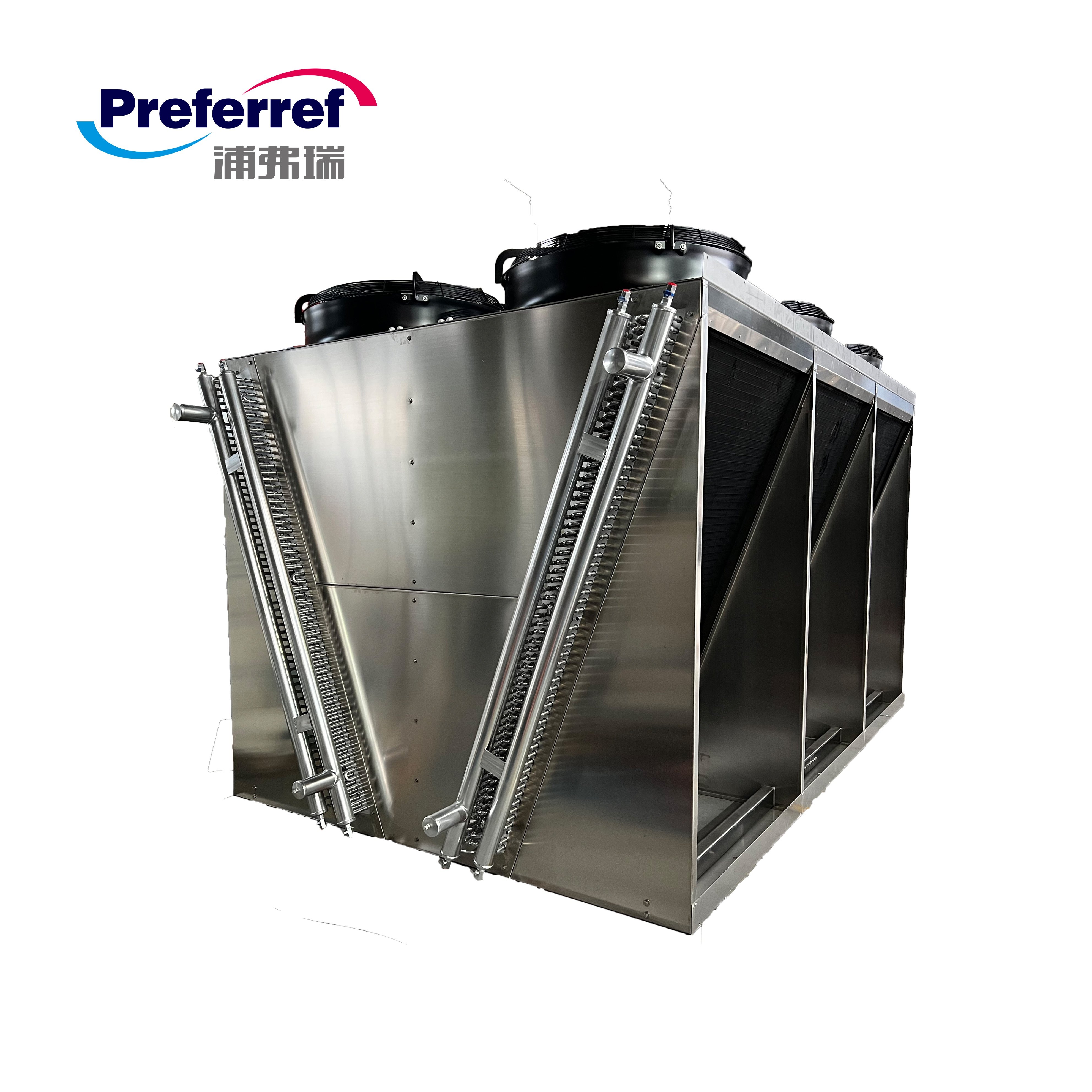 Air Cooled Condensers Used in Energy Recovery and Energy Conservation Fields for Immersion Cooling System