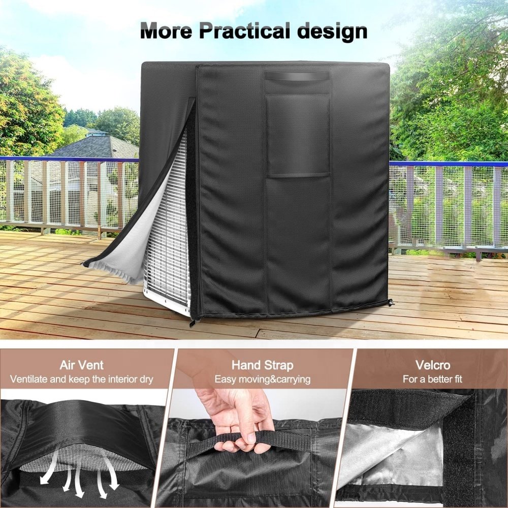 All Seasons Use Central Air Conditioner Cover Outdoor air Conditioner Cover Ac Waterproof Dust Cover