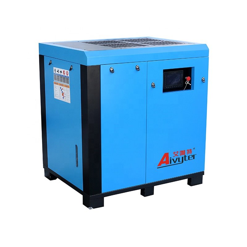 40HP 30kw 10bar Permanent Magnet Inverter AC Electric Industrial Rotary Screw Air Compressor