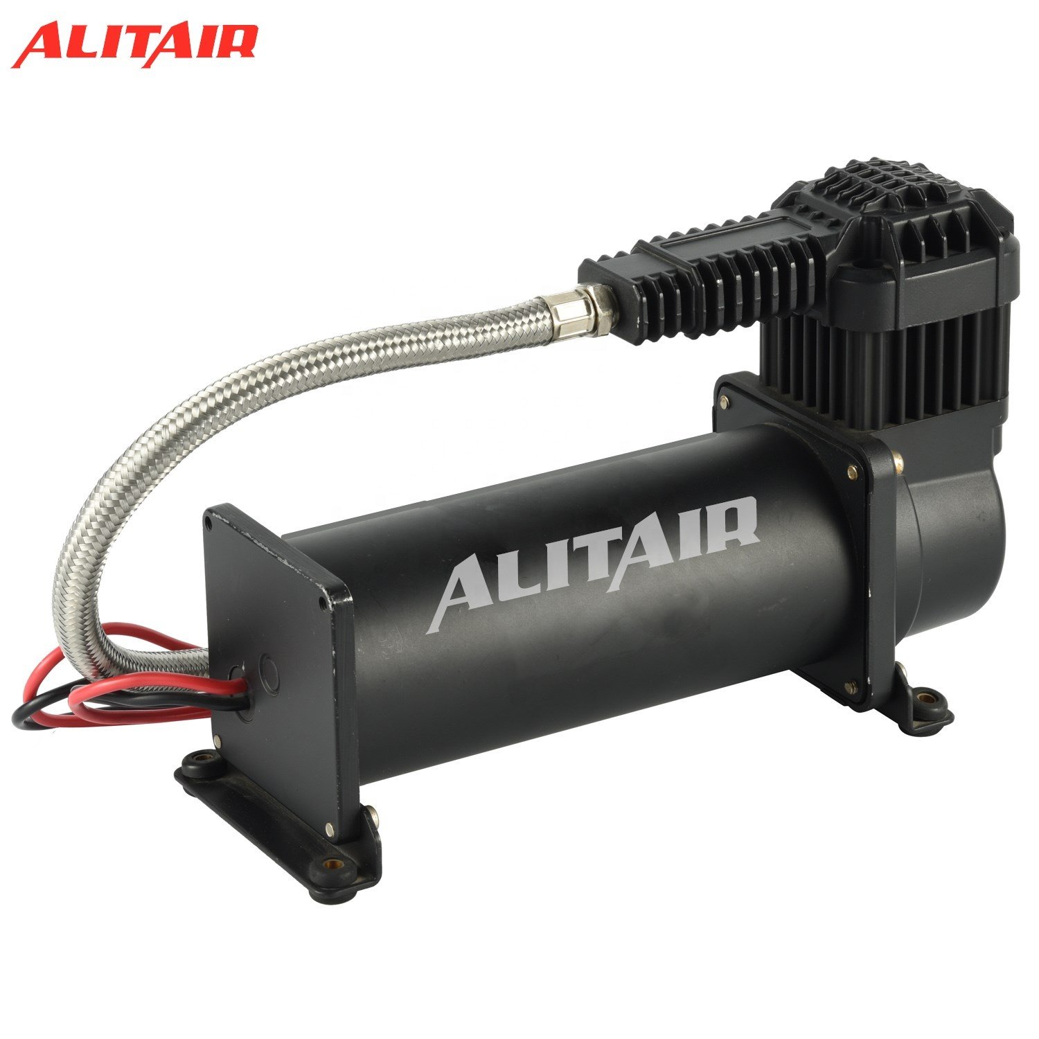 Air Suspension Train Air Ride Lift Performance Horns Bagged 480C Pewter Air Compressors