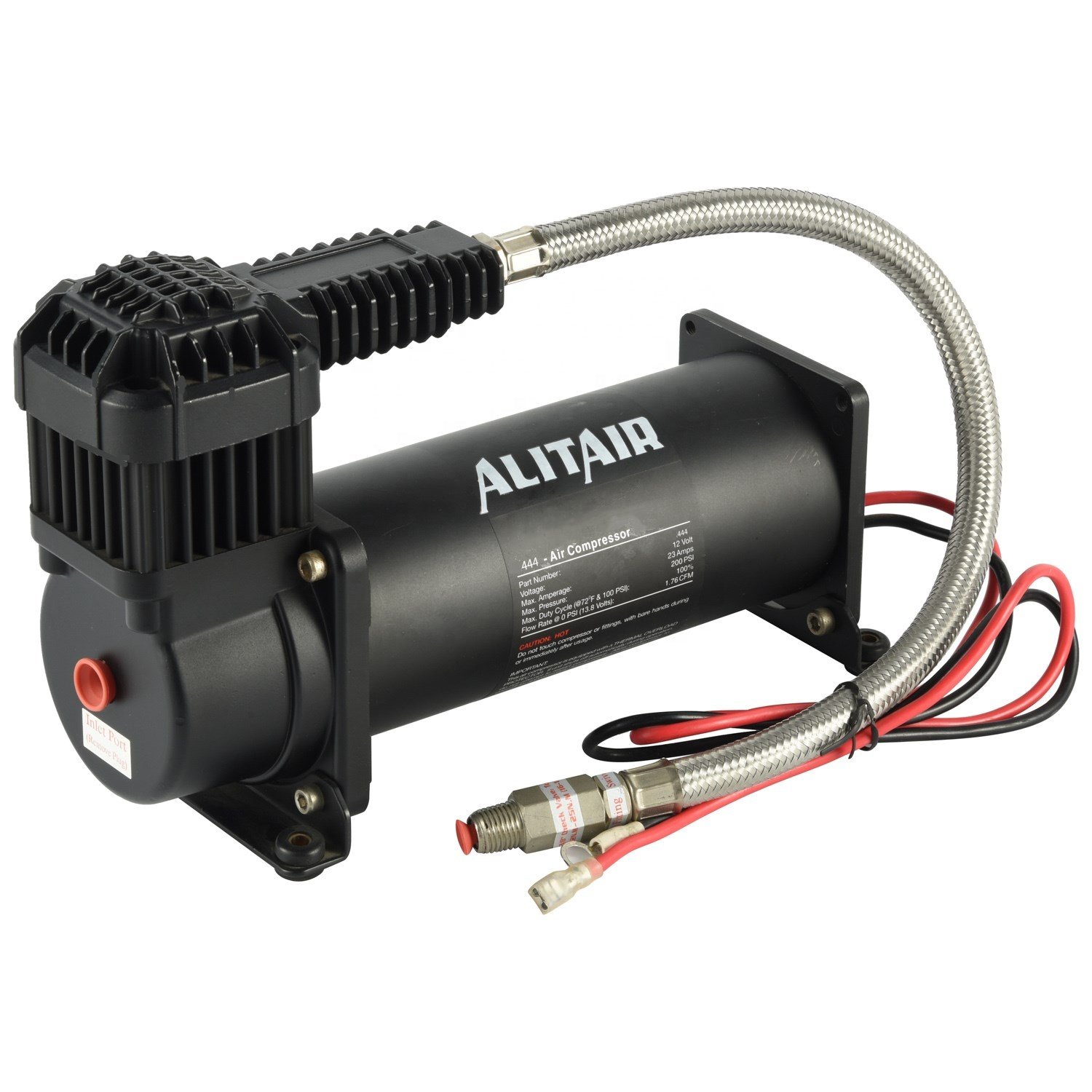 Air Suspension Train Air Ride Lift Performance Horns Bagged 480C Pewter Air Compressors