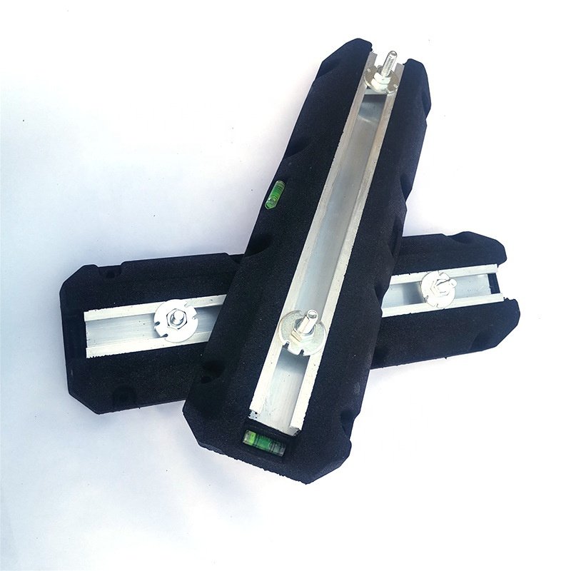 Compression Resistance Anti Vibration Rubber air Conditioner Parts Shock Absorber Foot Pad for air Conditioner With Adjust Nut