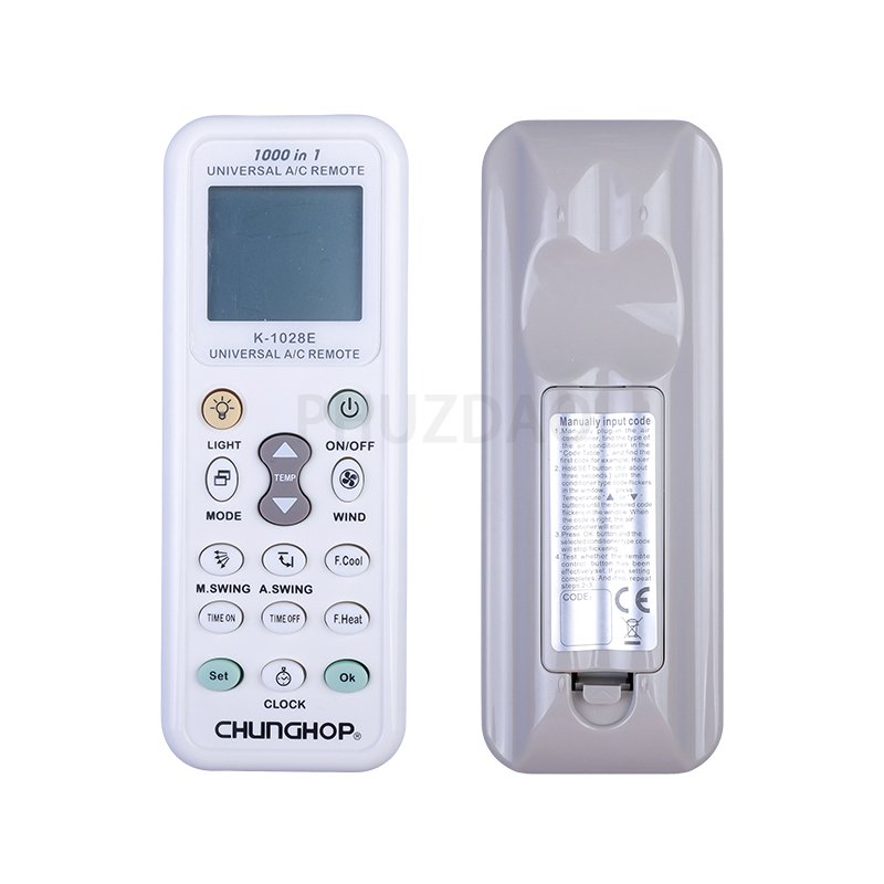 New Best-selling Genuine CHUNGHOP K-1028E Multifunctional air Conditioning Remote Control 1000-in-1 For Foreign Trade Export