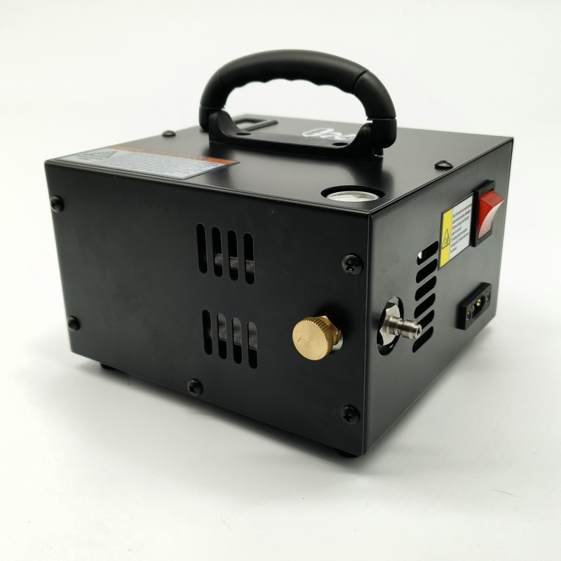 GX-E-CS1 Oil Free Portable air Compressor Low Noise 12V 300bar Pcp air Compressor for Hunting High Pressure air Compressor