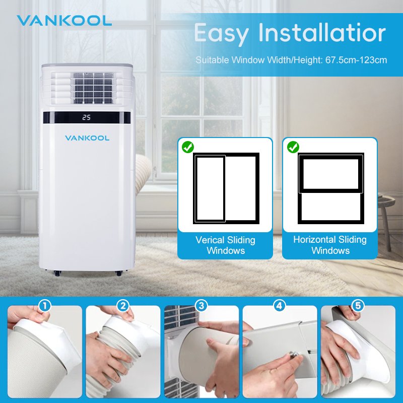 4 in 1 condenser industrial commercial air conditioner outdoor unit cooler portable air conditioning air conditioner