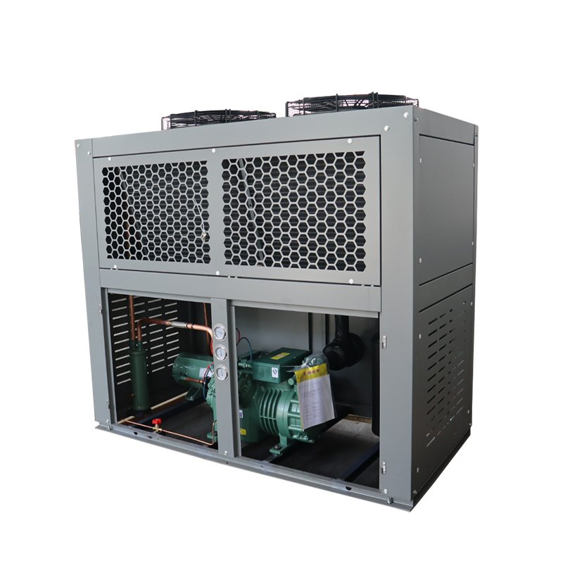 Box Type Air-cooled Unit Accessories Air Scroll Chiller Screw Water Chiller Machine Refrigeration Equipment Wholesale