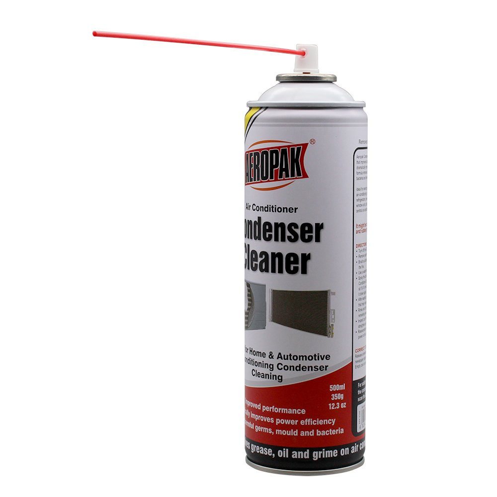 Aeropak 500ml Aerosol Foaming Condenser Cleaner Spray for Air Conditioner