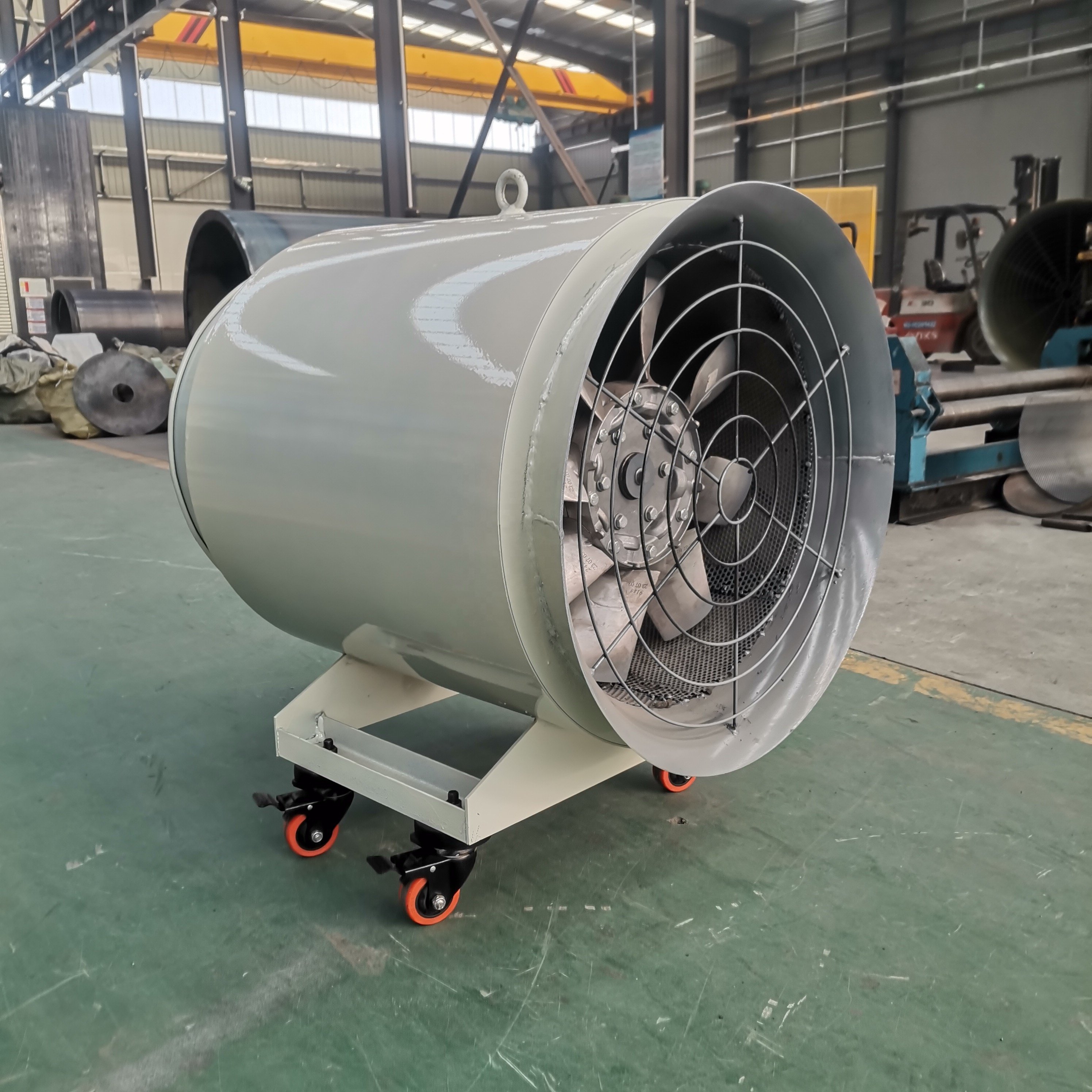 China Hot Sale Industrial Mining Tunneling Ventilation Blower Fan With Muffler