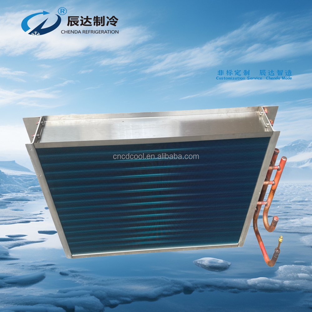 Water to Air Heat Exchanger Coil Aluminium Fin air Conditional Condenser Copper Tube Heat Exchanger