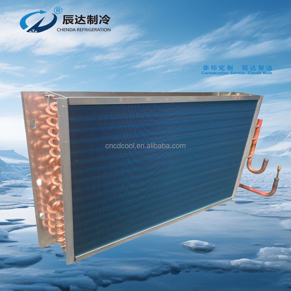 Water to Air Heat Exchanger Coil Aluminium Fin air Conditional Condenser Copper Tube Heat Exchanger