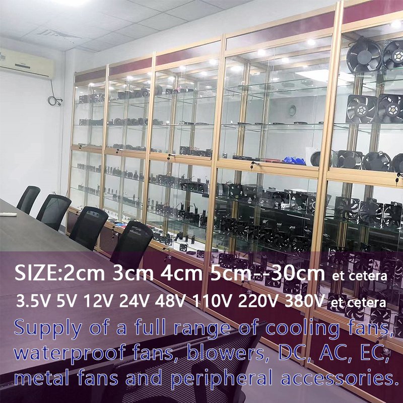 5010 Dc Brushless Blower Fan Wireless Charger air Purifier Beauty Equipment 50mm air Cooler for Automotive