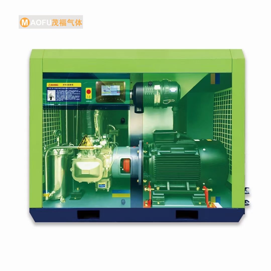 Electric Silent Oil Free Screw Type 7.5kw 15kw 22kw 37kw 75kw air Compressor 8bar 10bar 13bar with CE for Industrial