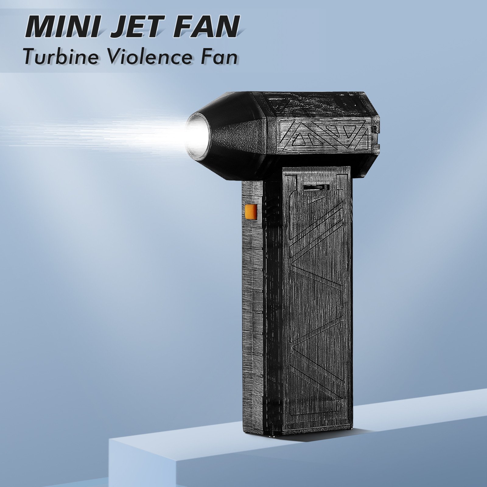 120000rpm Mini Compressed Air Duster Portable Hand Held Fan Electric Small Blower Mini Jet Turbo Fan Jet Fan for Clean Jarvis