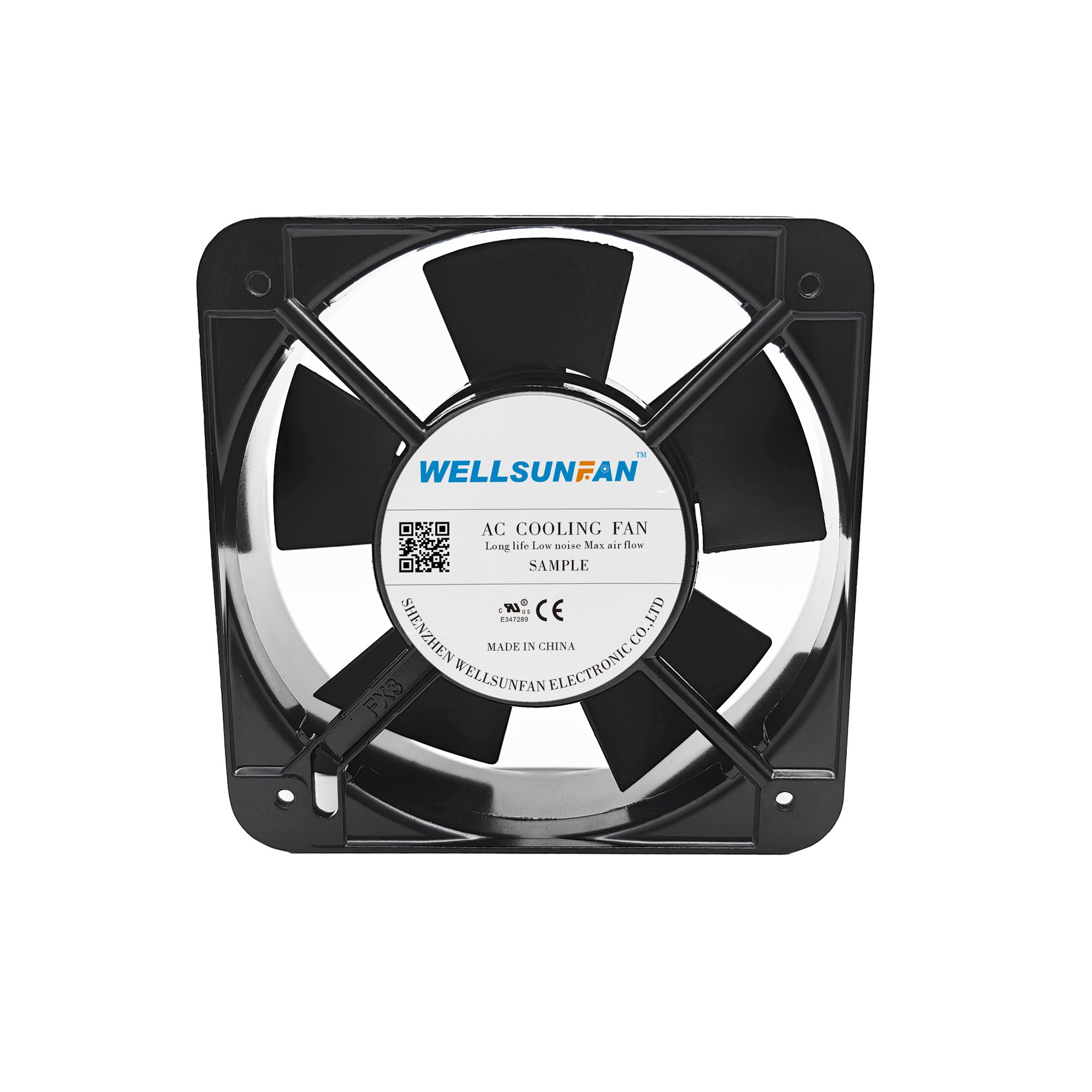 WELLSUNFAN Hot Selling 15050 150x150x50mm Brushless Fan AC120V AC220V AC230V AC240V Industrial Ventilation AC Axial Cooling Fan