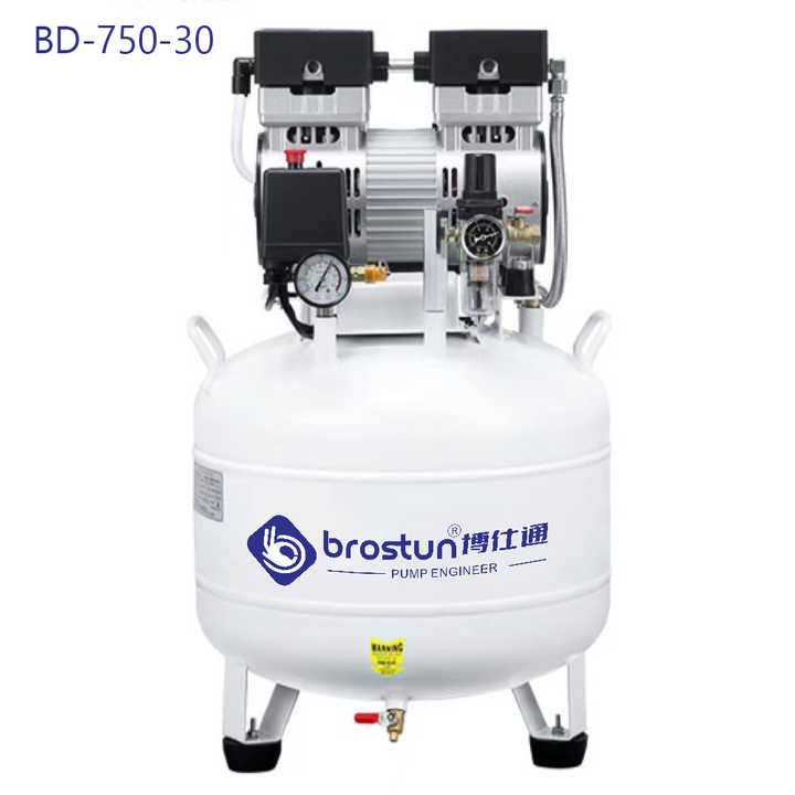 Safe Good Quality Silent Oilless Dental Chair Portable Air Compressor for Dental Use
