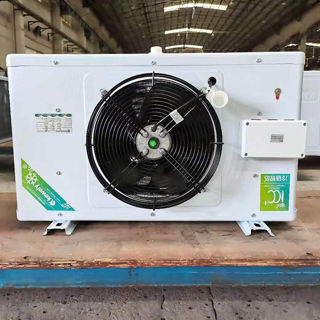 Fast Cooling Keep Temp DE Type Ultra Low Profile Air Cooler Condenser Evaporator for Commercial Refrigerator Freezer