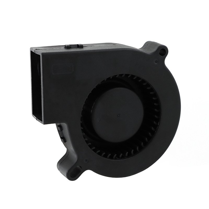 CoolCox 75mm Dc Small Cooling Brushless Blower Fan,82x74x25mm 5v 12v 24v, air Cooler Heatsink Suitable for Dryer,deodorizer