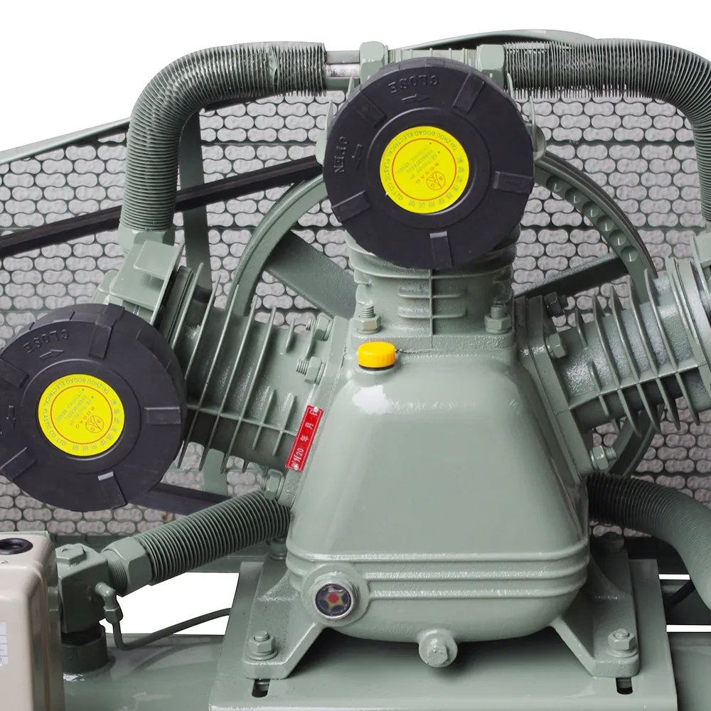 New Arrival Piston Industrial 5.5kw Mobile Oil Lubricated Belt Driven 7.5hp air Compressor