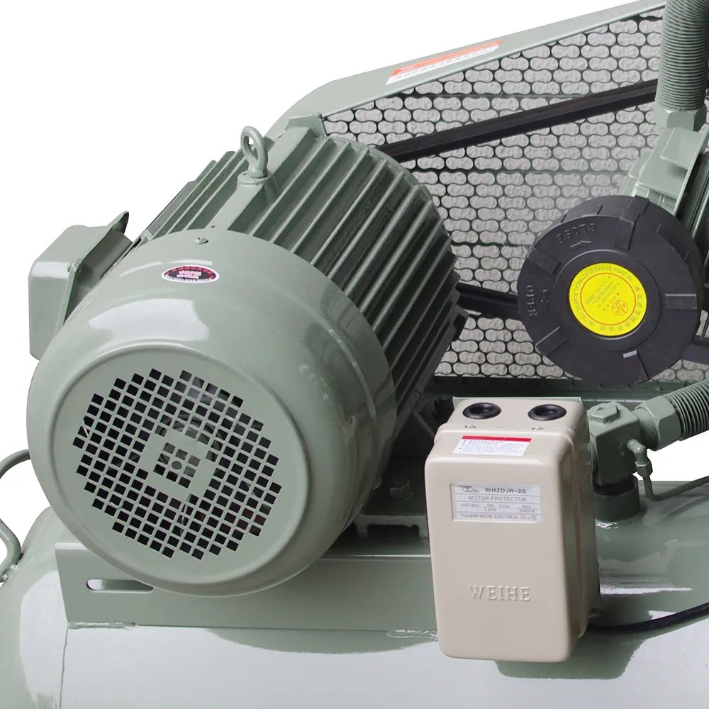 New Arrival Piston Industrial 5.5kw Mobile Oil Lubricated Belt Driven 7.5hp air Compressor