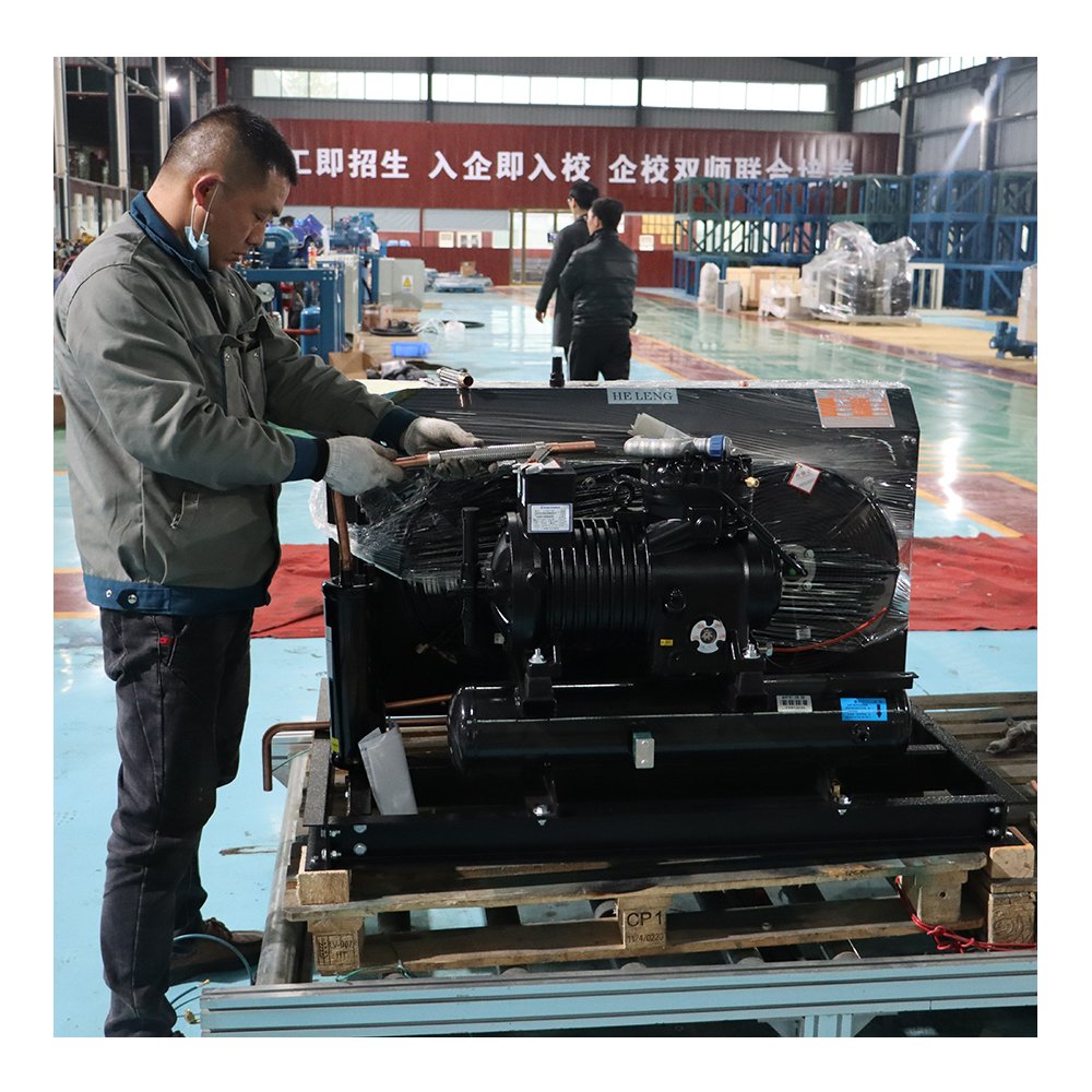 3hp 4hp 5hp 6hp Integrated Top air Outlet Cold Storage Refrigeration Compressor Unit Condensing Unit for Cold Room Cold Storage