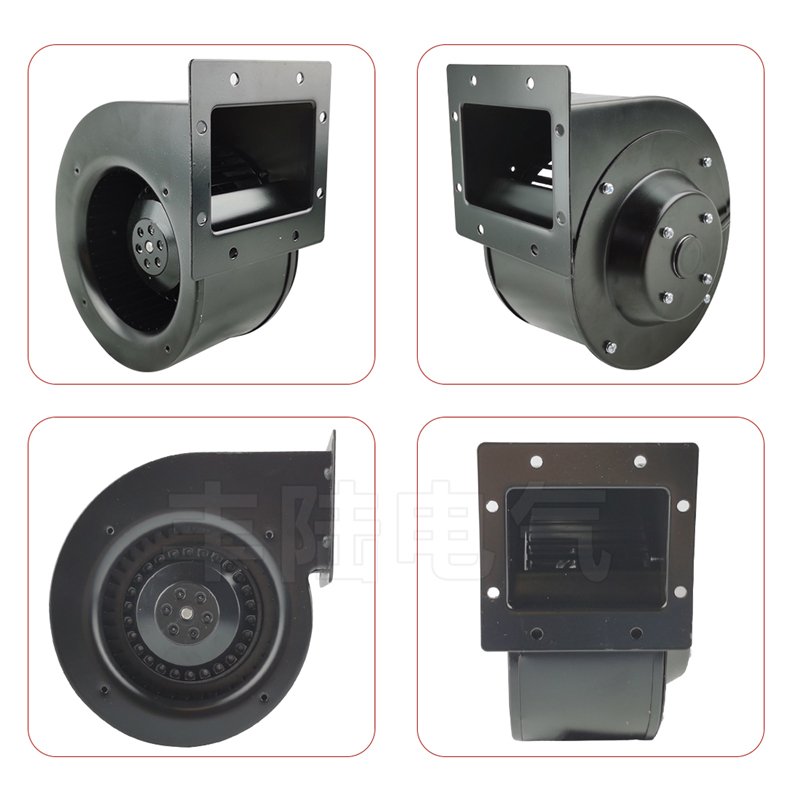 130FLJ5 220V/380V 120W/125W Centrifugal Blower Outdoor Wood Furnace Boiler Fans for Extruder Heat Dissipation Multi Wing Type