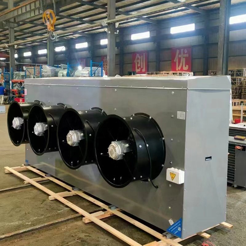 Hot Sales Stainless Steel Extended air Duct Condenser Evaporator Refrigeration Fans Cold Storage Evaporator