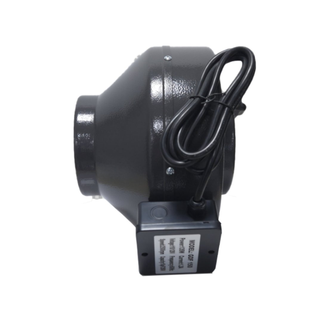 CE Centrifugal Blower Fan Dc 110-240V 6 Inch Inline Duct Fan for Manufacturing Facilities