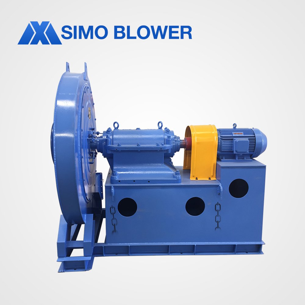 High Speed Coupling Driving Impeller Backward Curved Industrial Dust Collector Blower Bag Filter Dust Collector Blower Machine