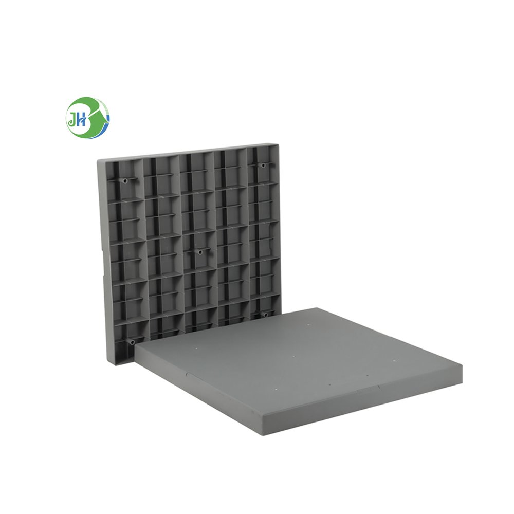 JH Manufacture Outdoor Ground Base Condensing Unit Equipment Pad Air Conditioner 18'*36' 32'*32' 36'*36' PP Condensate Pan Home