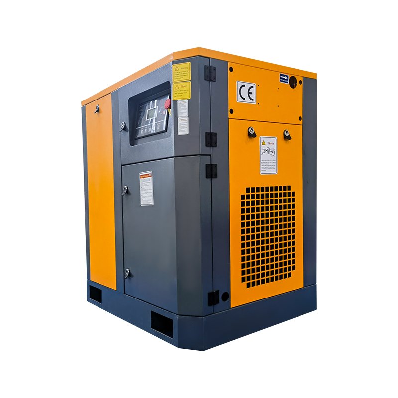 Hot Selling Industrial Silent Electric Screw Air Compressor with Inverter 7.5kw-37kw 8bar-10bar Engine Motor