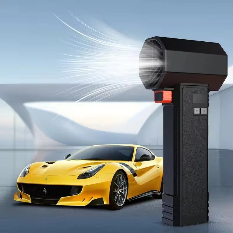 air Blower Machine Multifunctional 64mm Powerful Motor for Drying Cars Dryer air Compressor Handheld Turbo Jet Blower Fan