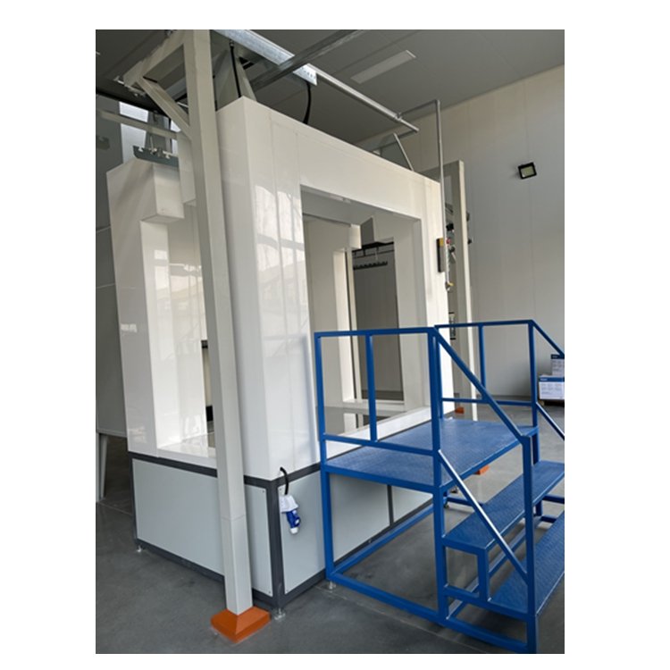 Top Sale Pass Through Powder Coating Machine Powder Coating Spray Booth Spray Cabin on Sale
