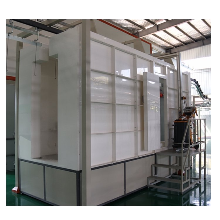 Top Sale Pass Through Powder Coating Machine Powder Coating Spray Booth Spray Cabin on Sale