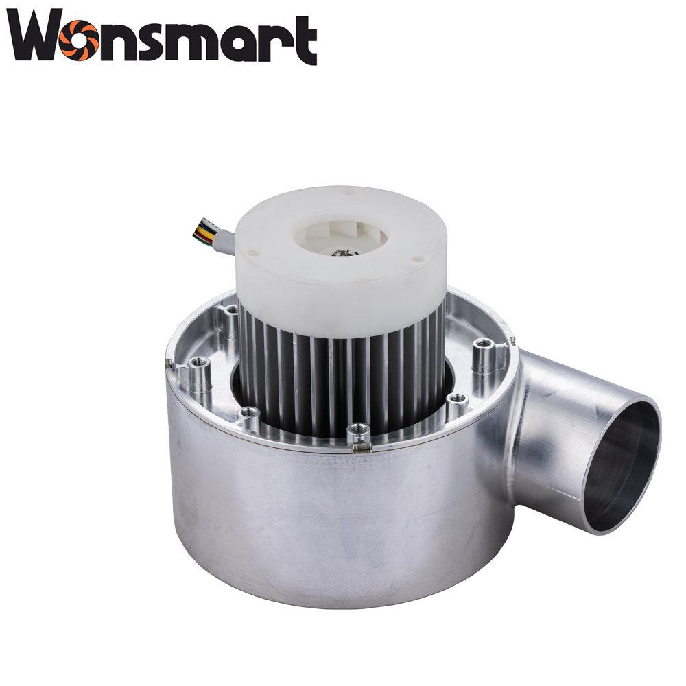 48V 380m3/h High air Volume 6Kpa High Pressure 12000rpm Speed Brushless DC Turbo Blower with Industrial Field