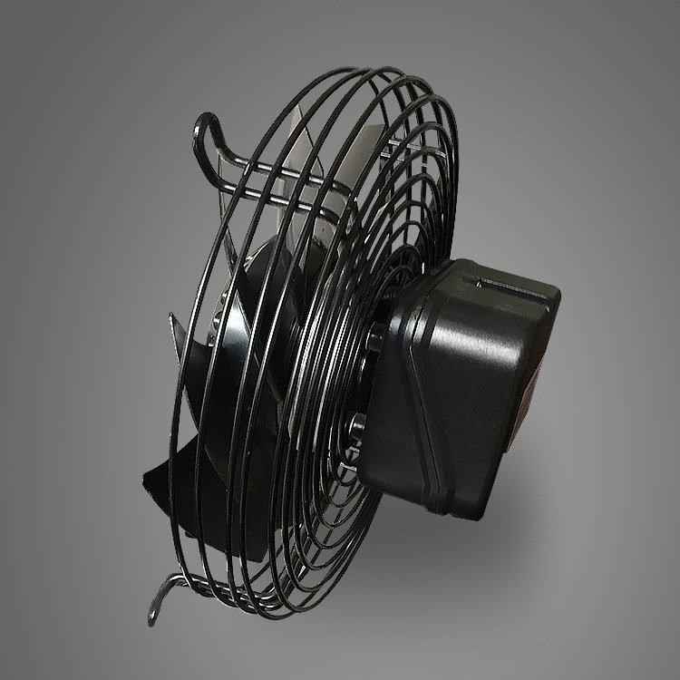 FJ2E-250.FGV 250mm High Efficiency Axial Cooling Fan Sickle Impeller Axial Exhaust Fan