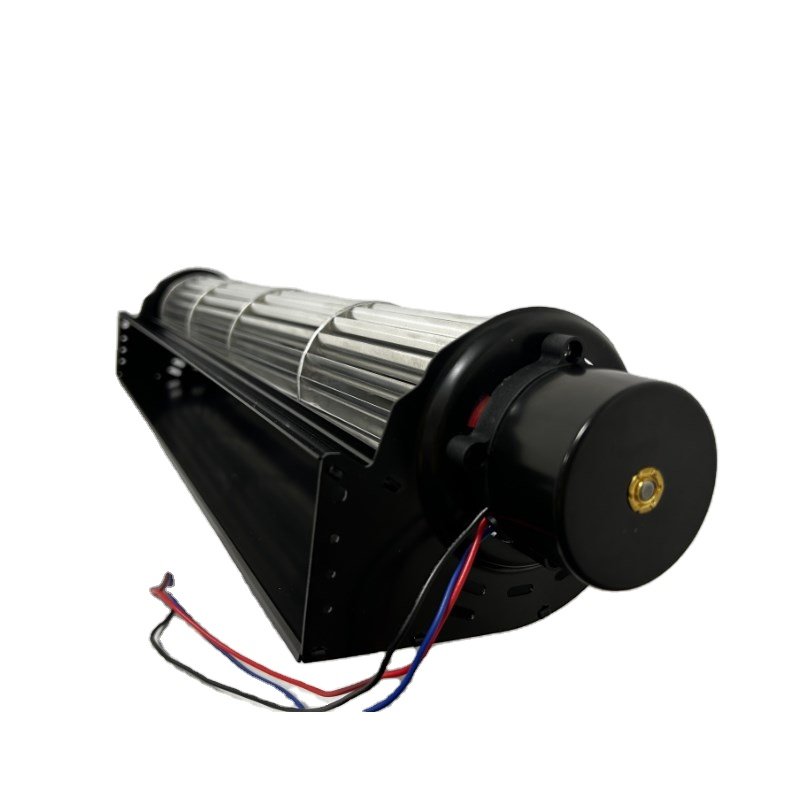 Diameter 65mm Fireplace Fan 12v 24v Dc Brushless Cross Flow Fan Blower