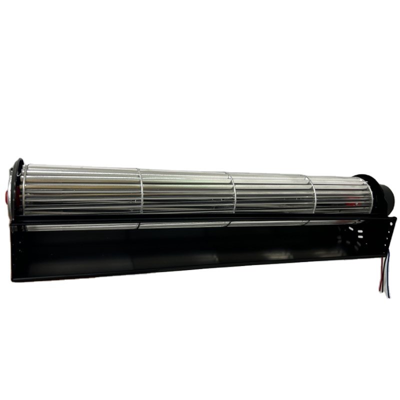 Diameter 65mm Fireplace Fan 12v 24v Dc Brushless Cross Flow Fan Blower